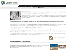 Tablet Screenshot of liderforex.tradingcentral.com